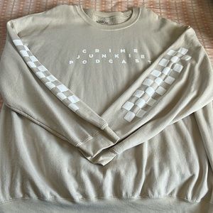 Crime Junkie Podcast Crewneck Sweatshirt
